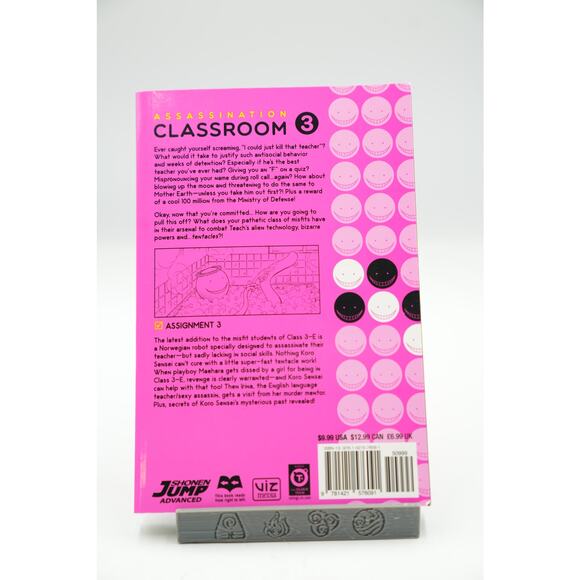 Assassination Classroom Vol. 1–3 Manga Set English SJ Advanced Viz Yusei Matsui - Picture 6 of 9